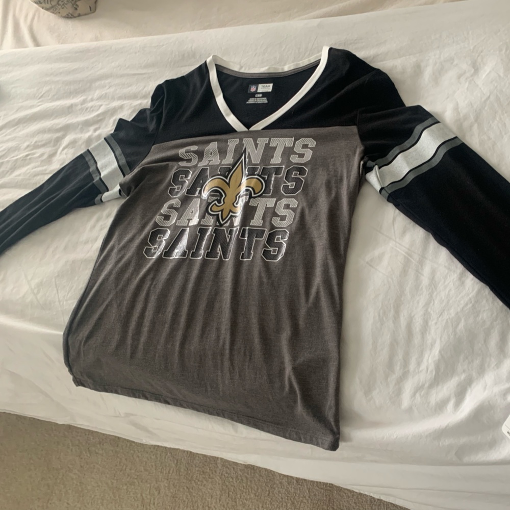 New Orleans Saints long sleeve T-shirt - Picture 4 of 12